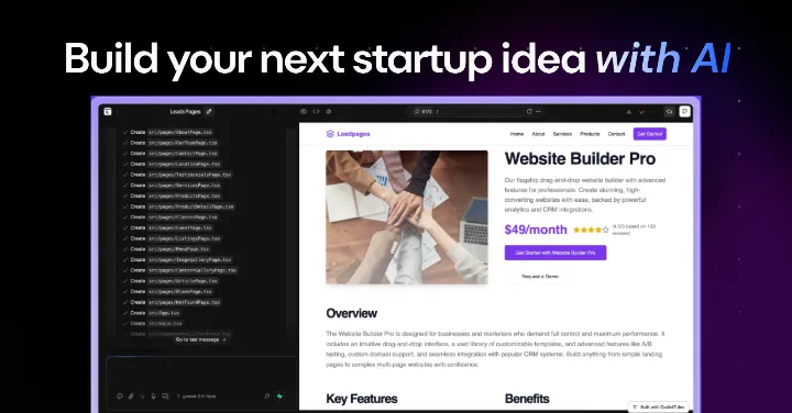 CodinIT.dev screenshot
